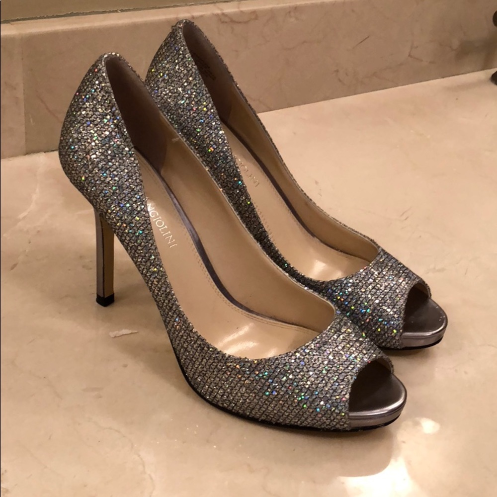 Enzo Angiolini sparkly pumps